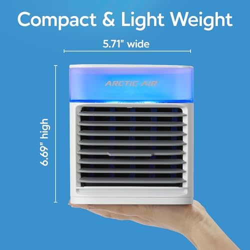 Arctic Air Ultra Evaporative Air Cooler By Ontel Portable 3 Speed Hydro Chill Technology With Cable Non Rechargeable