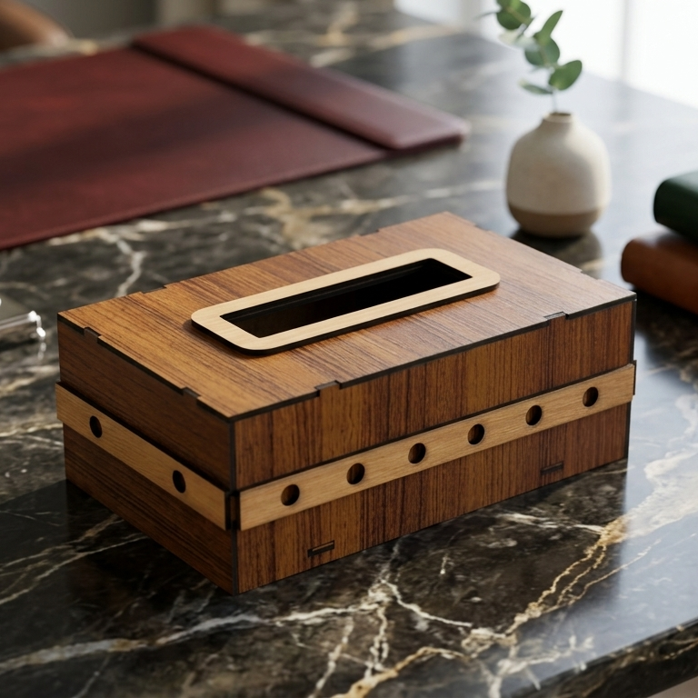 Premium Tissue Box Holder – Stylish & Durable Organizer for Home, Office & Car