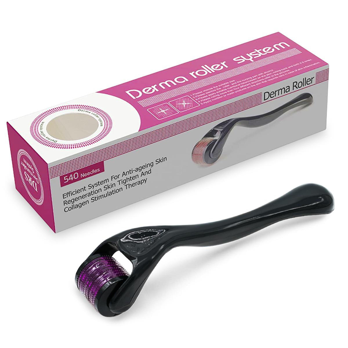 3-in-1 Facial Care Combo Pack – Marble Jade Roller, Ice Roller & Derma Roller Set