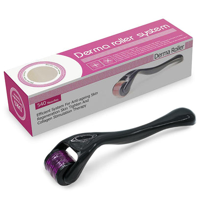 3-in-1 Facial Care Combo Pack – Marble Jade Roller, Ice Roller & Derma Roller Set