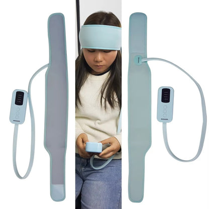 360 Degree Relaxation Electric Head Massager With Air Compression Kneading Heat Therapy Type C Port Rechargeable