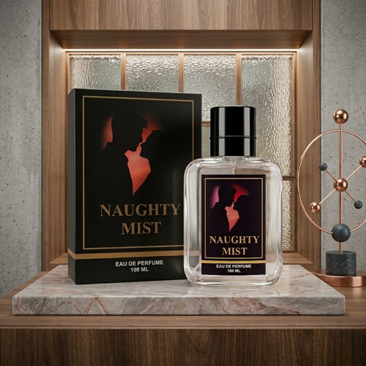 Naughty Mist Eau De Parfum Luxury Midnight Charm Signature Fragrance 100ml Made In Pakistan