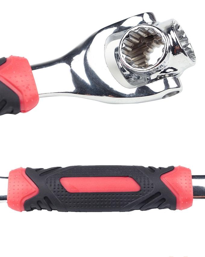 Universal Socket Wrench 48 in 1 Wrench Multifunction Wrench Tool with 360 Degree Rotating Head, Spanner Tool for Home and Car Repair