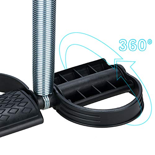 Elastic Sit Up Pull Rope Pedal Resistance Band Powerful Spring Drawstring Tummy Trimmer Equipment Portable Home Gym with Elastic Bodybuilding Fitness Slimming Training Exercise Bands