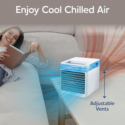 Arctic Air Ultra Evaporative Air Cooler By Ontel Portable 3 Speed Hydro Chill Technology With Cable Non Rechargeable